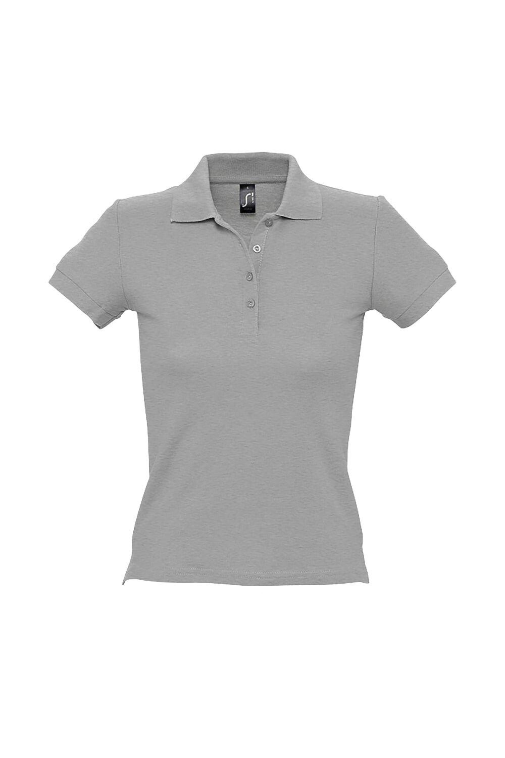 Рубашка поло из хлопка с короткими рукавами People Pique SOL'S, серый
Рубашка поло из хлопка с короткими рукавами People Pique SOL'S, серый