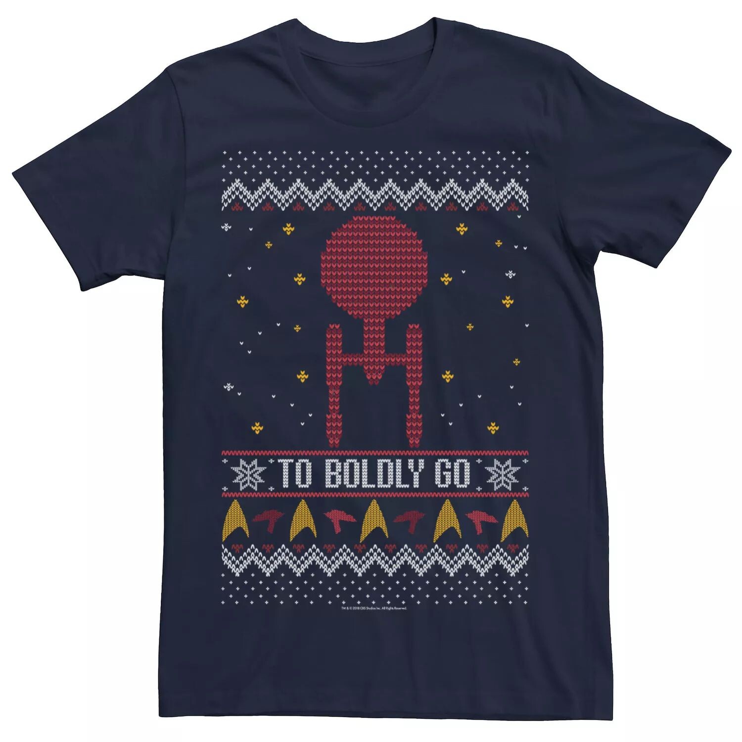Мужская футболка с праздничным рисунком Star Trek To Boldly Go Licensed Character
Мужская футболка с праздничным рисунком Star Trek To Boldly Go Licensed Character