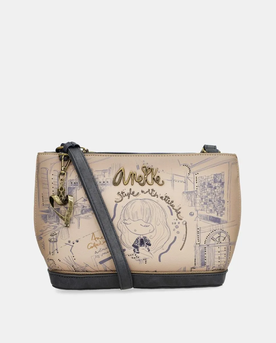 Средняя сумка через плечо Studio Anekke, многоцветный
Средняя сумка через плечо Studio Anekke, многоцветный