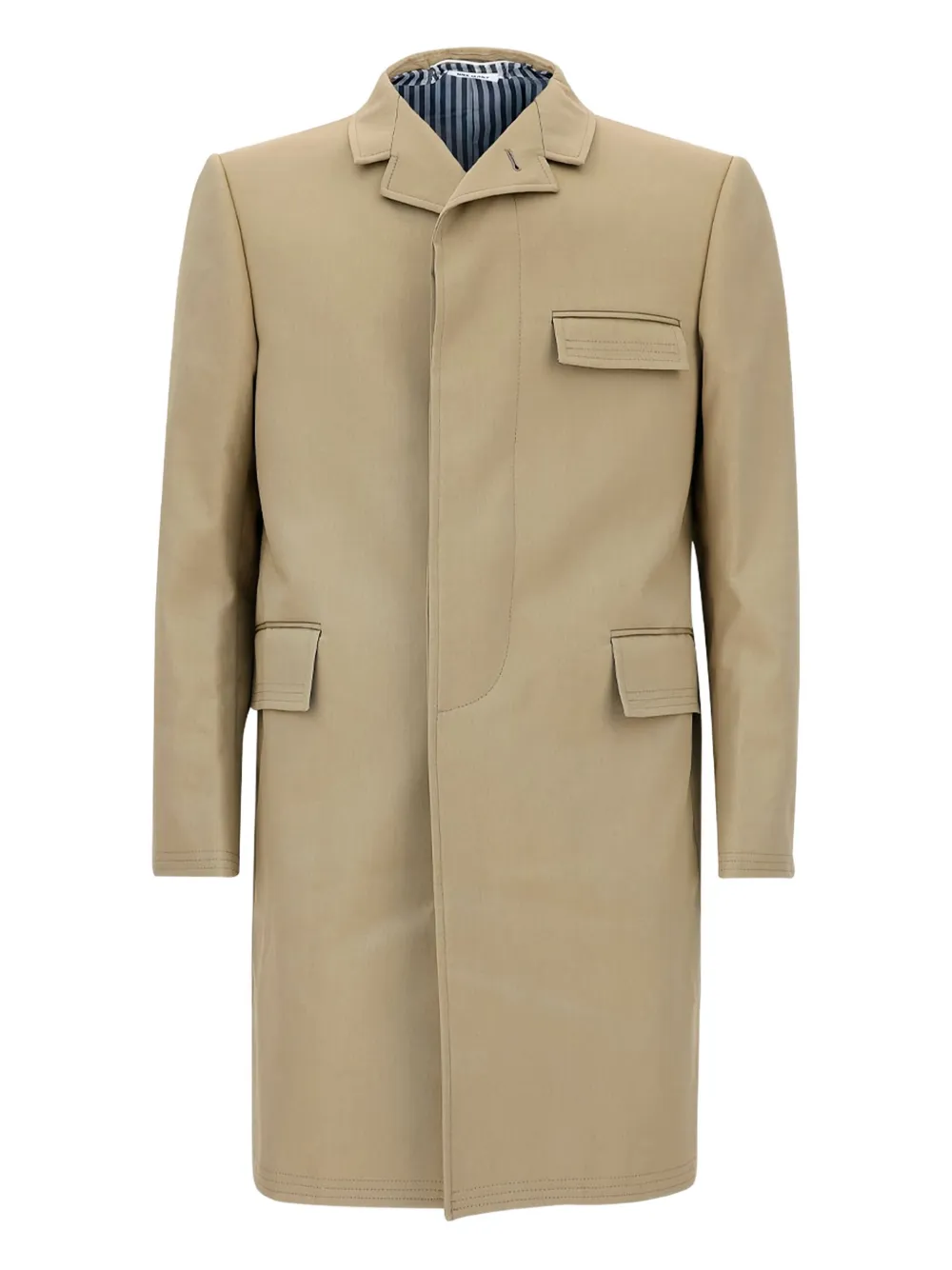 Классическое честерфилдское пальто цвета хаки от Mackintosh THOM BROWNE, коричневый
Классическое честерфилдское пальто цвета хаки от Mackintosh THOM BROWNE, коричневый