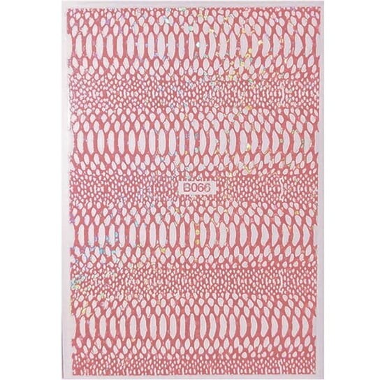 Тонкие самоклеящиеся наклейки для ногтей Snake Skin Pink Holo № B066, AllePaznokcie
Тонкие самоклеящиеся наклейки для ногтей Snake Skin Pink Holo № B066, AllePaznokcie