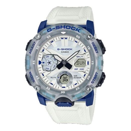 Часы CASIO G-Shock Analog-Digital 'White Blue', белый
Часы CASIO G-Shock Analog-Digital 'White Blue', белый