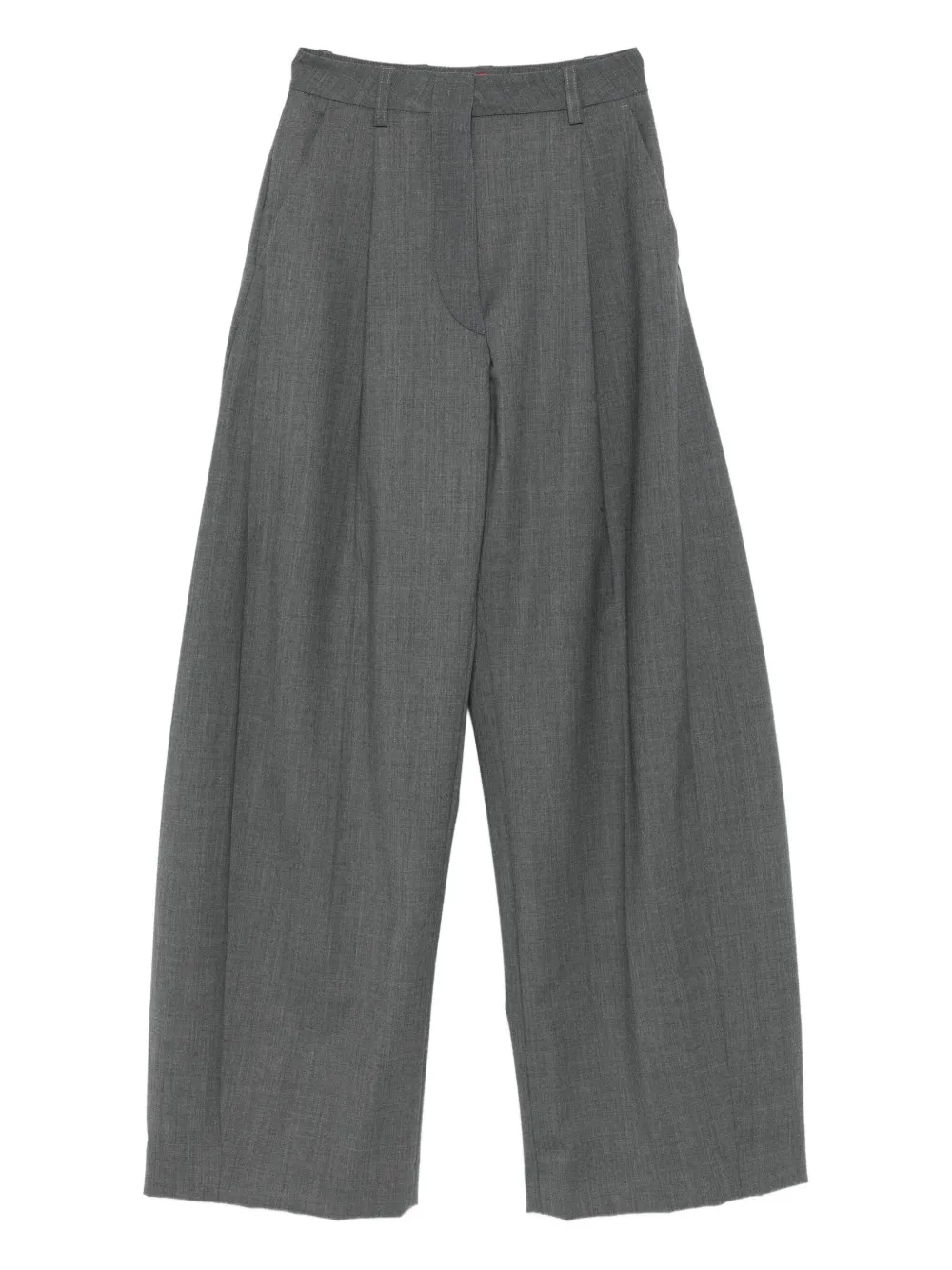 Плиссированные брюки THELATEST, серый 
Плиссированные брюки THELATEST, серый