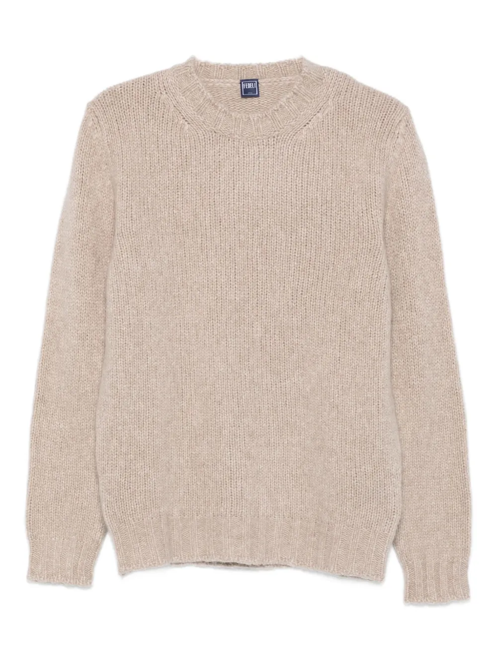 Свитер с круглым вырезом Fedeli, коричневый
Свитер с круглым вырезом Fedeli, коричневый
