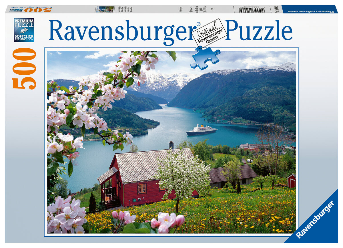 Ravensburger, пазл, Скандинавская идиллия, 500 шт.
Ravensburger, пазл, Скандинавская идиллия, 500 шт.