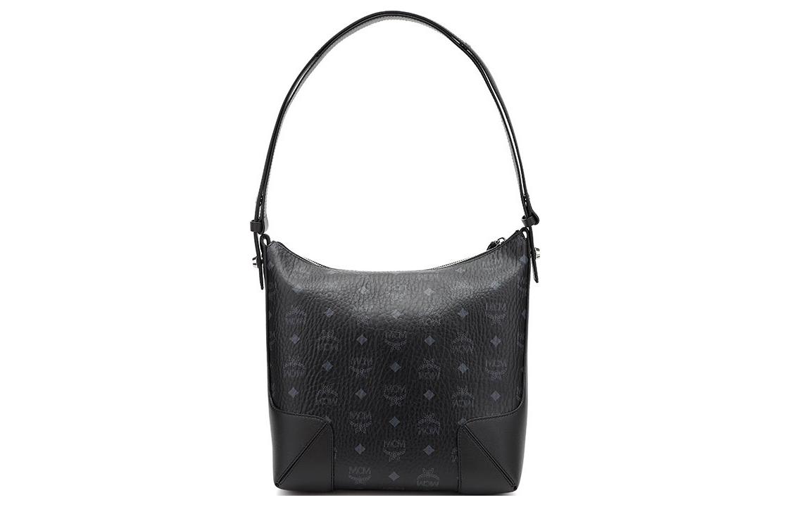 Кожаная сумка-хобо на плечо обычная женская черная MCM
Кожаная сумка-хобо на плечо обычная женская черная MCM