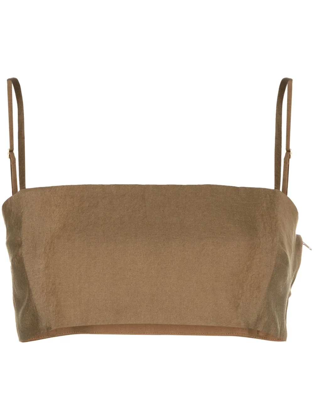 Укороченный топ Tereza с квадратным вырезом Cult Gaia, коричневый
Укороченный топ Tereza с квадратным вырезом Cult Gaia, коричневый