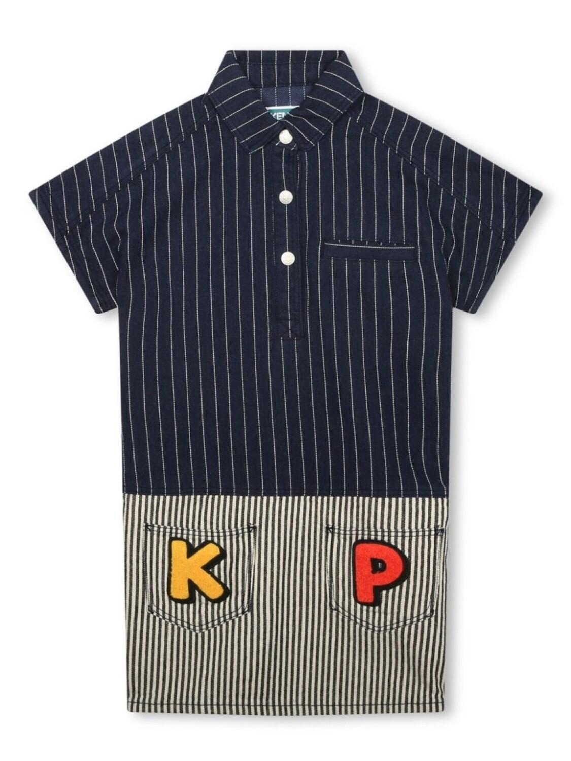 Kenzo Kids платье с логотипом, синий
Kenzo Kids платье с логотипом, синий