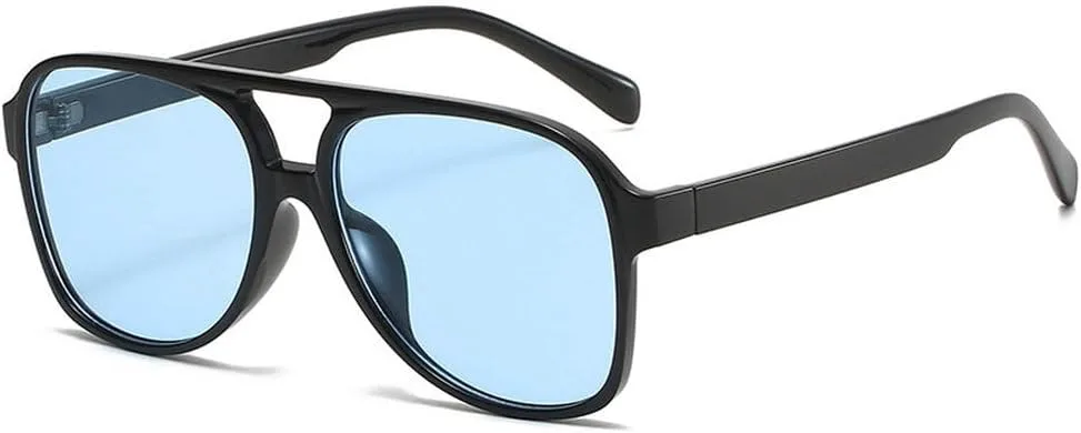 Винтажные солнцезащитные очки большого размера для женщин, модные солнцезащитные очки в крупной оправе, женские очки конфетных цветов TKKTLLT, Black Blue
Винтажные солнцезащитные очки большого размера для женщин, модные солнцезащитные очки в крупной оправе, женские очки конфетных цветов TKKTLLT, Black Blue