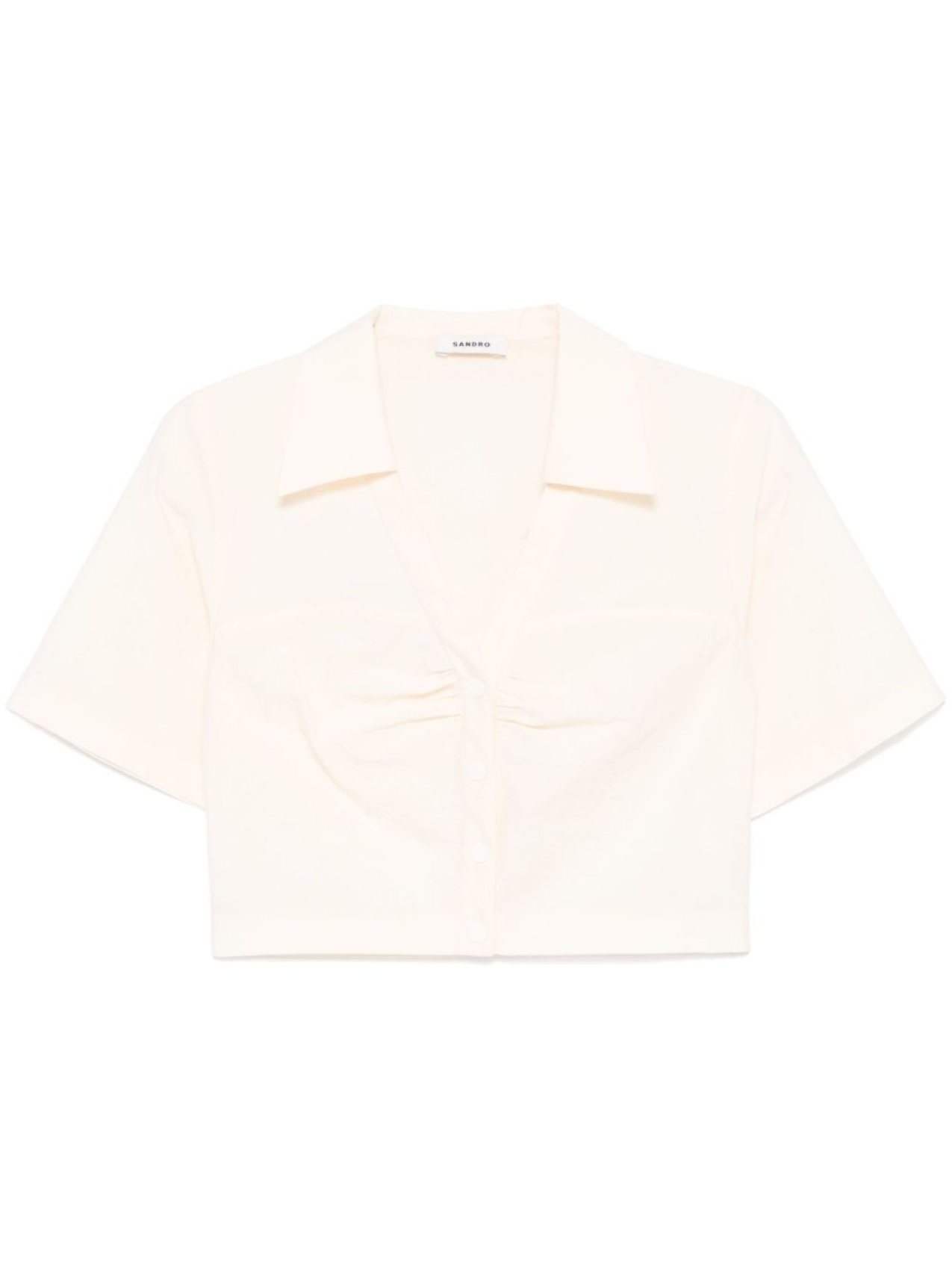 SANDRO укороченная рубашка, нейтральный цвет
SANDRO укороченная рубашка, нейтральный цвет
