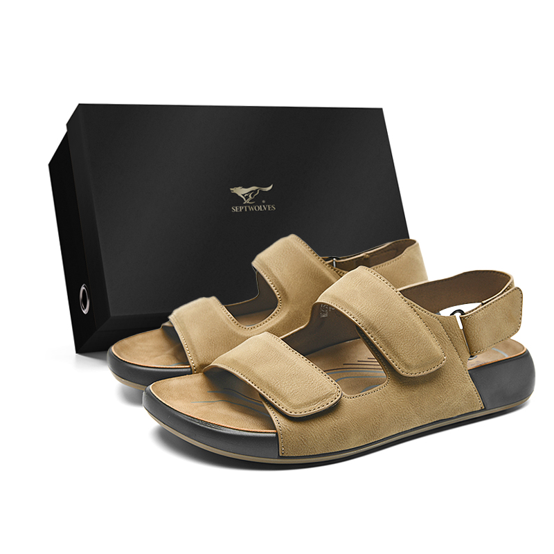 SEPTWOLVES Пляжные сандалии мужские черно-коричневые, цвет Brown (Standard Leather Shoe Size)
SEPTWOLVES Пляжные сандалии мужские черно-коричневые, цвет Brown (Standard Leather Shoe Size)