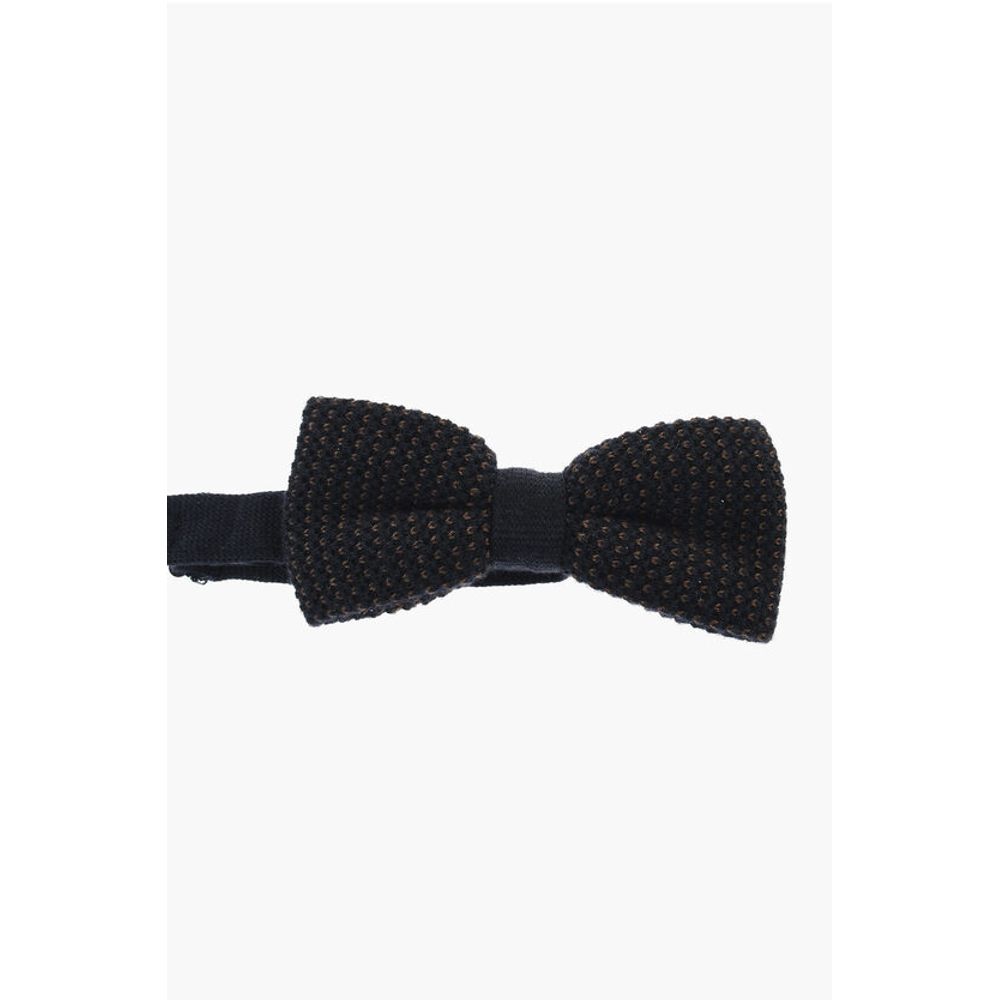 Вязаный галстук-бабочка из смеси кашемира Corneliani, синий
Вязаный галстук-бабочка из смеси кашемира Corneliani, синий