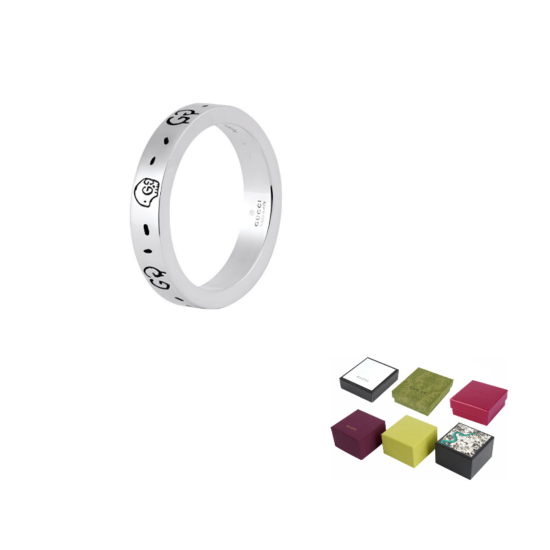 Костюмное кольцо Sterling GG Ghost GUCCI, серебряный
Костюмное кольцо Sterling GG Ghost GUCCI, серебряный