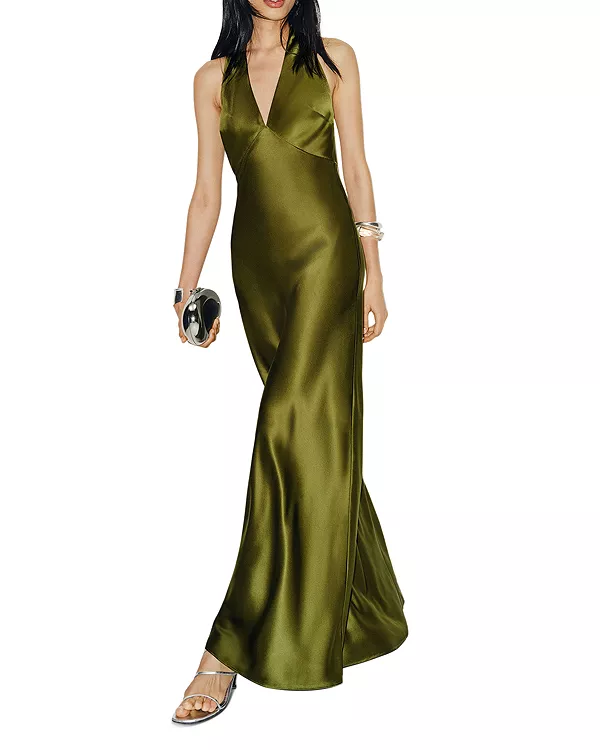 Шелковое платье Даниэлы Reformation, зеленый
Шелковое платье Даниэлы Reformation, зеленый