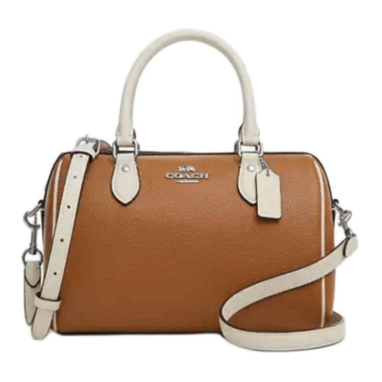Coach Женская сумка через плечо Rowan Litchi Grain Leather Crossbody One Shoulder Handbag Medium, коричневая
Coach Женская сумка через плечо Rowan Litchi Grain Leather Crossbody One Shoulder Handbag Medium, коричневая