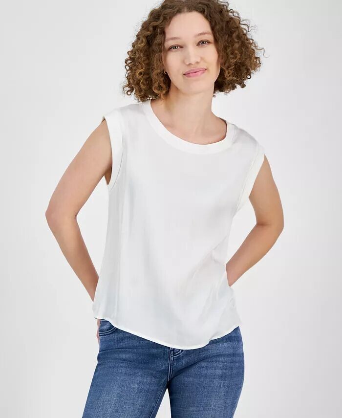 Женский топ без рукавов из смешанной ткани Liverpool Los Angeles, белый
Женский топ без рукавов из смешанной ткани Liverpool Los Angeles, белый