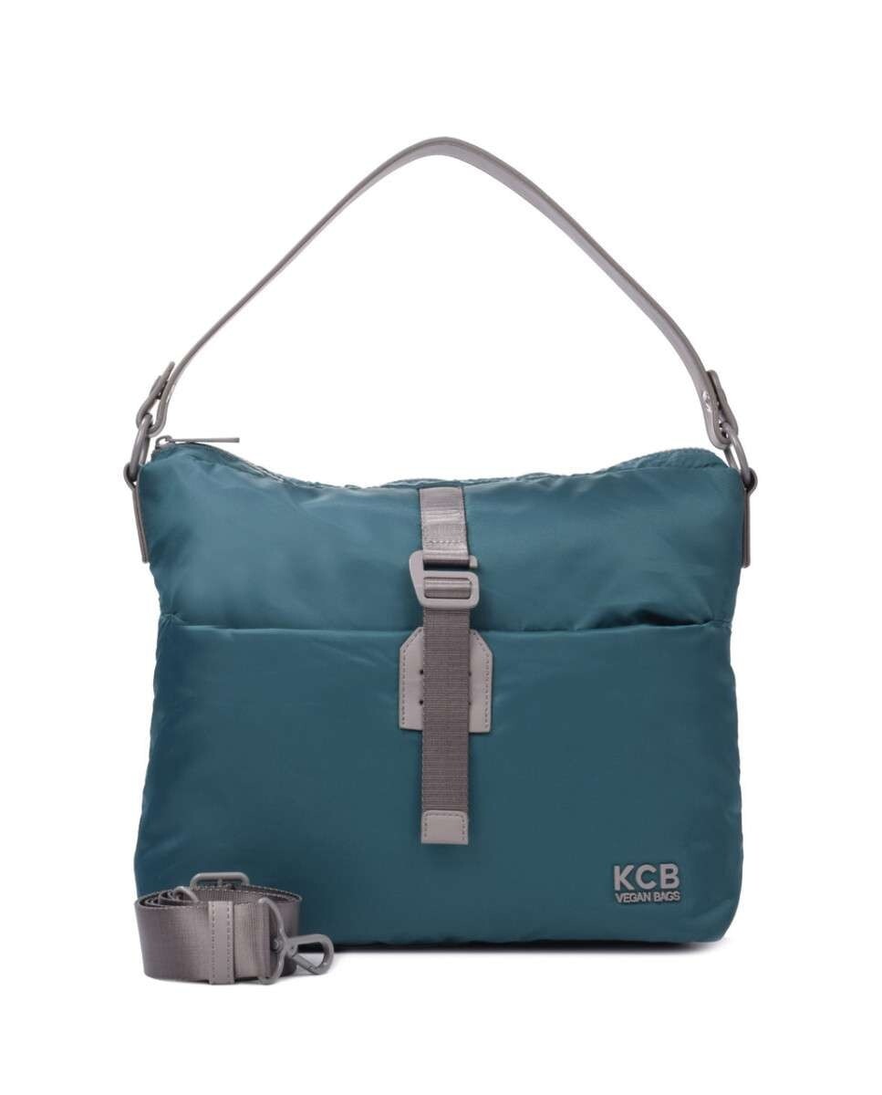 Сумка через плечо бензиново-синего цвета на молнии Kcb, синий
Сумка через плечо бензиново-синего цвета на молнии Kcb, синий