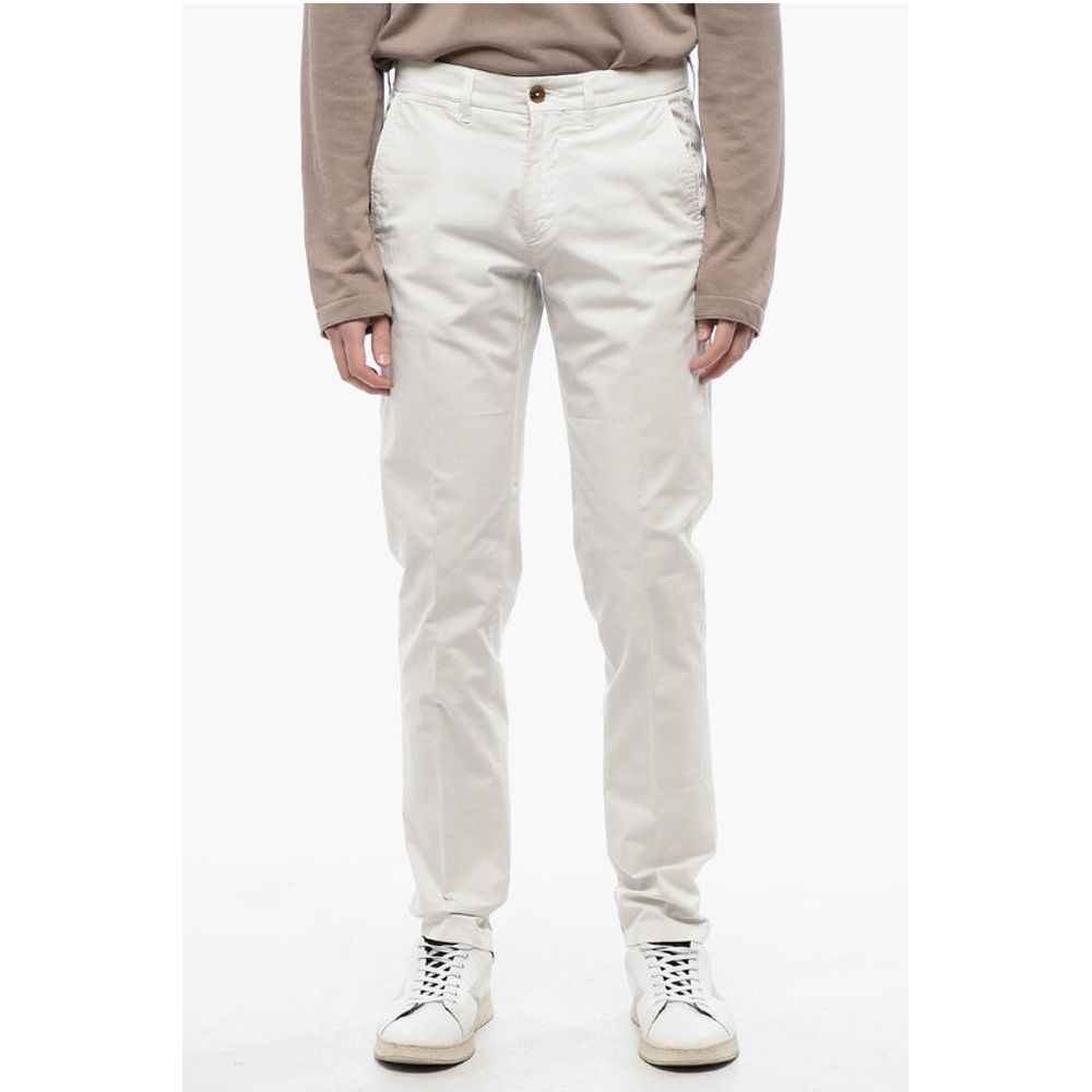 Прямые брюки-чинос из эластичного хлопка ID Corneliani, Gray 
Прямые брюки-чинос из эластичного хлопка ID Corneliani, Gray