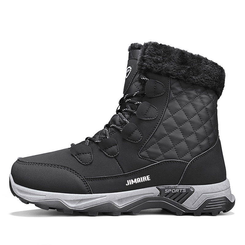 Теплые и водонепроницаемые короткие зимние ботинки для мужчин King Jinmai, Black
Теплые и водонепроницаемые короткие зимние ботинки для мужчин King Jinmai, Black