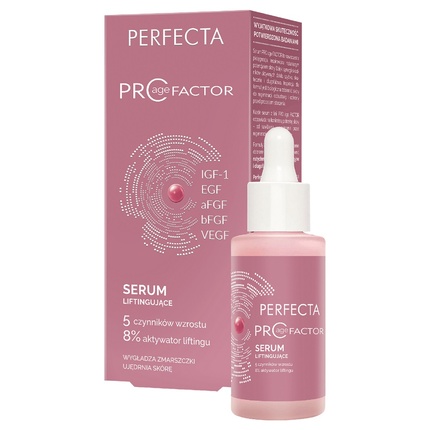 Сыворотка для лица Pro Age Factor Lifting Serum 30 мл, антивозрастной уход за кожей. Perfecta
Сыворотка для лица Pro Age Factor Lifting Serum 30 мл, антивозрастной уход за кожей. Perfecta