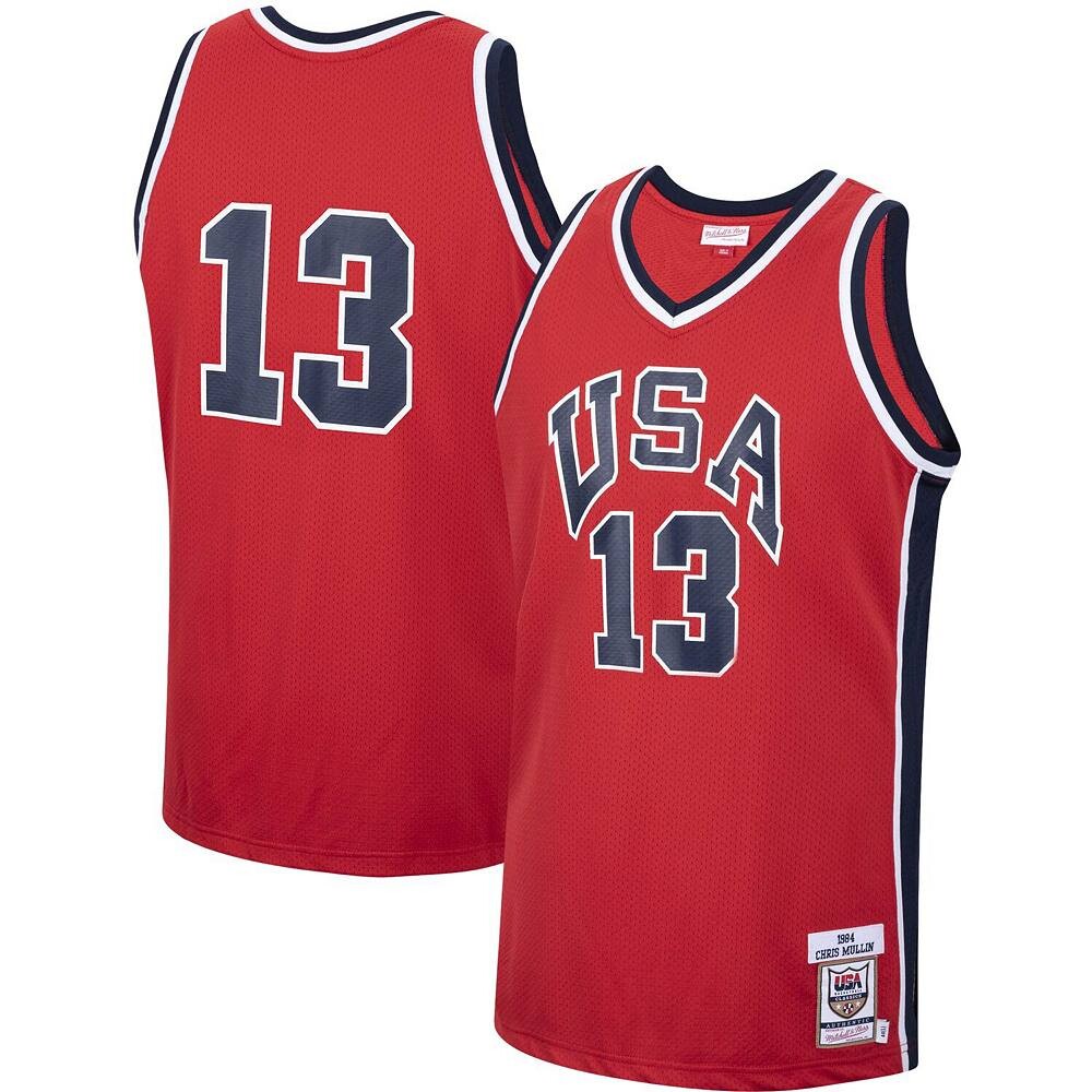 Мужская красная баскетбольная майка Mitchell & Ness Chris Mullin США 1984 года выпуска, цвет Usa Red
Мужская красная баскетбольная майка Mitchell & Ness Chris Mullin США 1984 года выпуска, цвет Usa Red