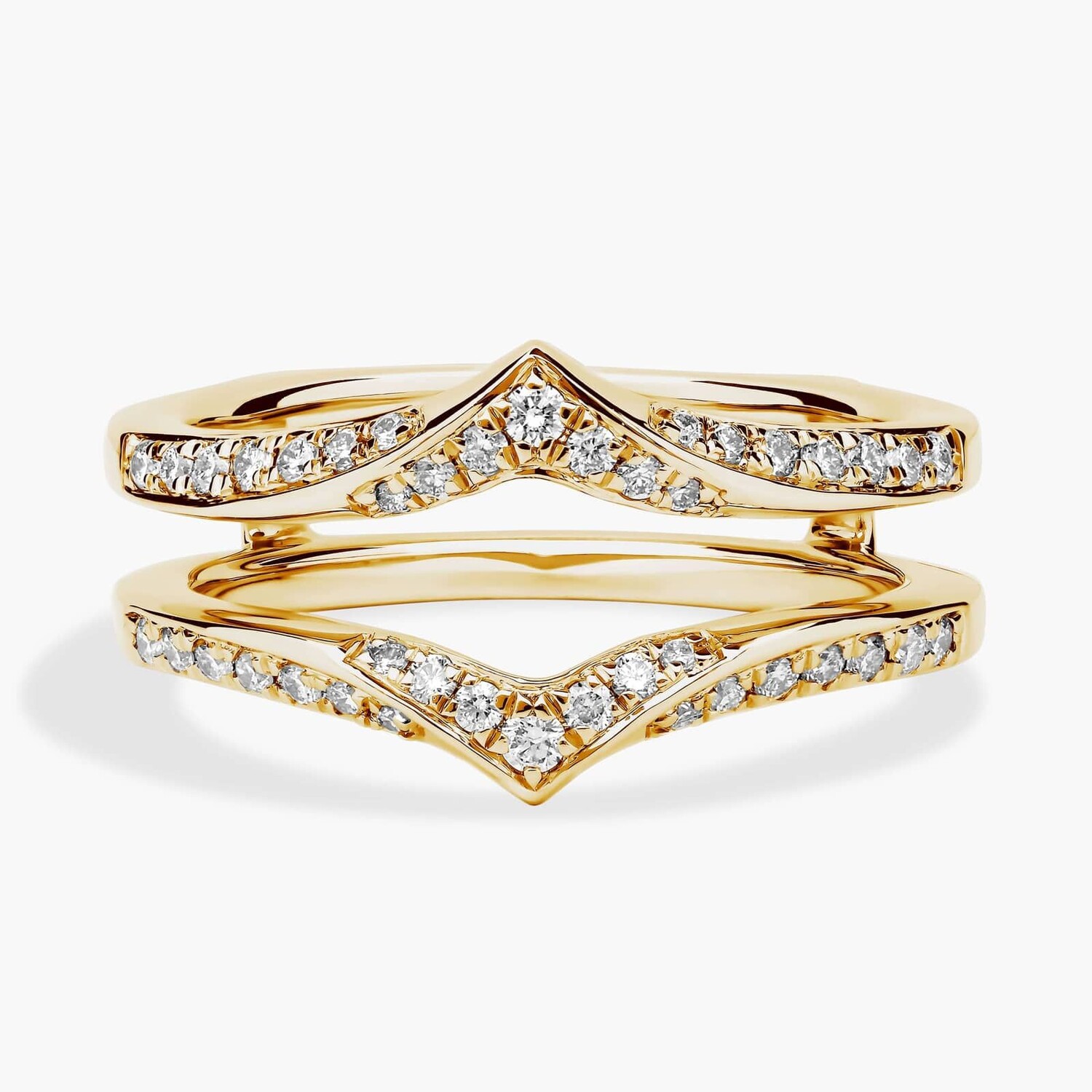 Вставка с заостренным бриллиантом из 18-каратного желтого золота (1/4 карата). Blue Nile
Вставка с заостренным бриллиантом из 18-каратного желтого золота (1/4 карата). Blue Nile