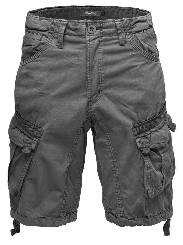 Тканевые шорты REPUBLIX, темно-серый
Тканевые шорты REPUBLIX, темно-серый