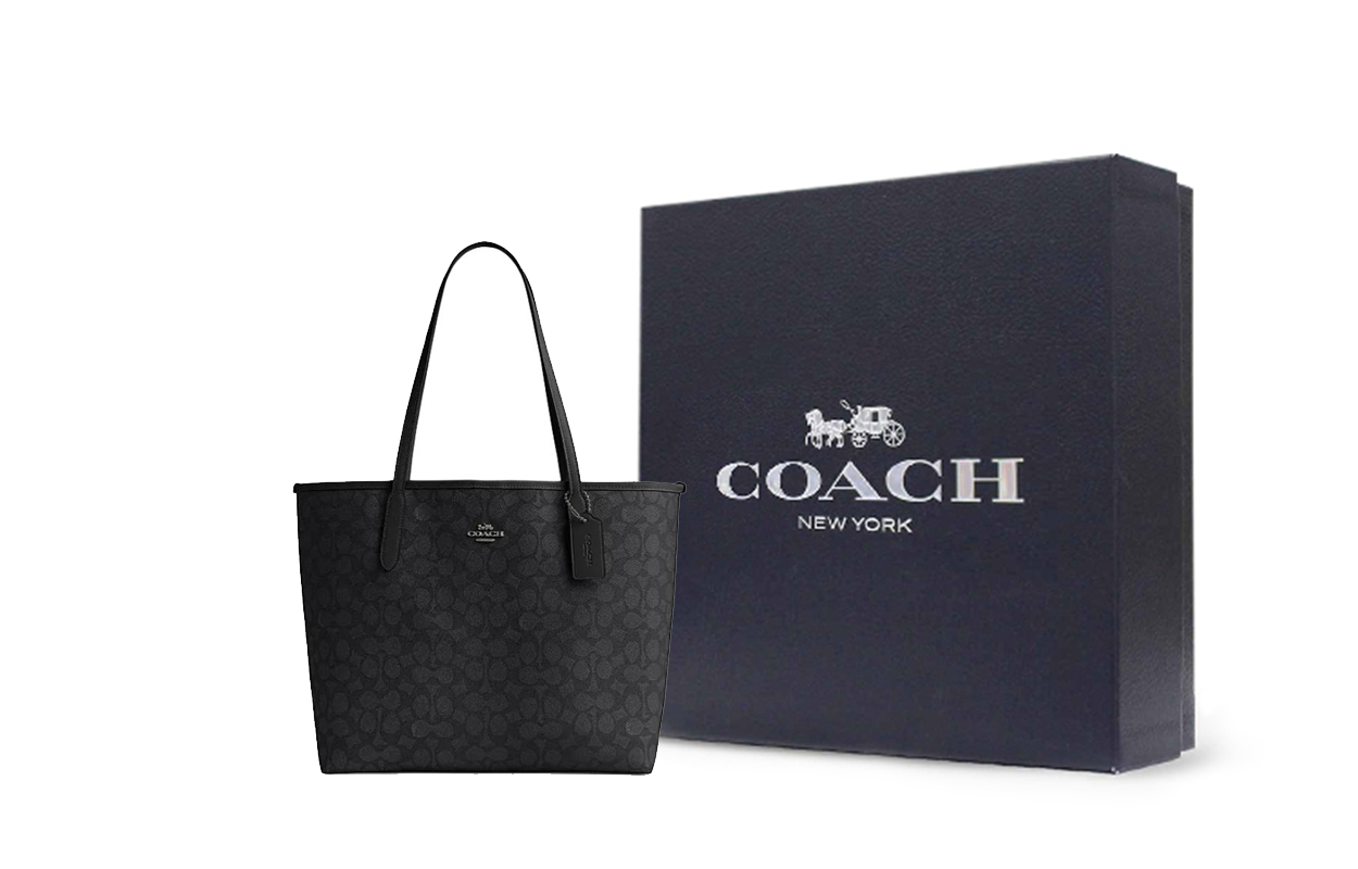 COACH Городская сумка тоут из искусственной кожи
COACH Городская сумка тоут из искусственной кожи