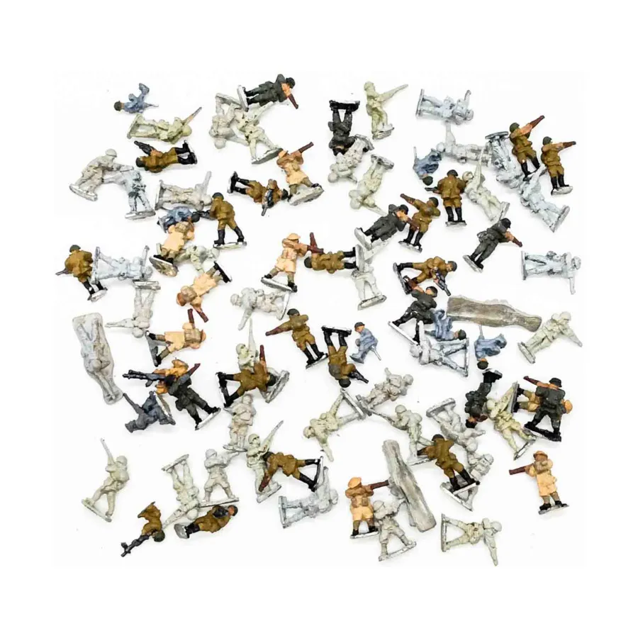 Сборник времен Второй мировой войны №1, Historical Miniatures - WWII - Loose Miniatures (15mm) (Peter Pig)
Сборник времен Второй мировой войны №1, Historical Miniatures - WWII - Loose Miniatures (15mm) (Peter Pig)