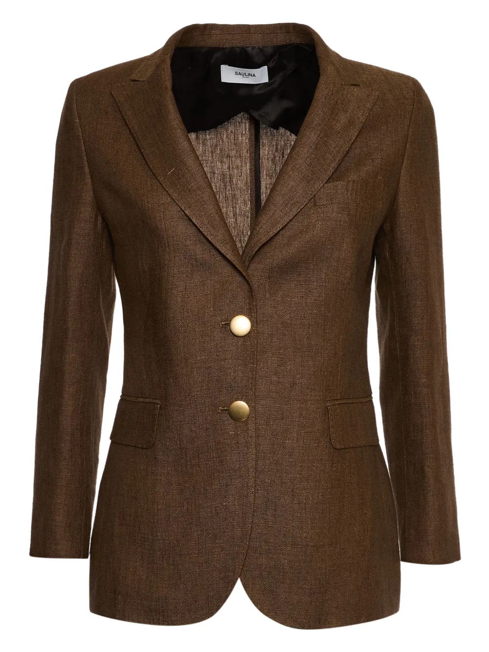 Блейзер Angelica с заостренными лацканами Saulina, коричневый
Блейзер Angelica с заостренными лацканами Saulina, коричневый