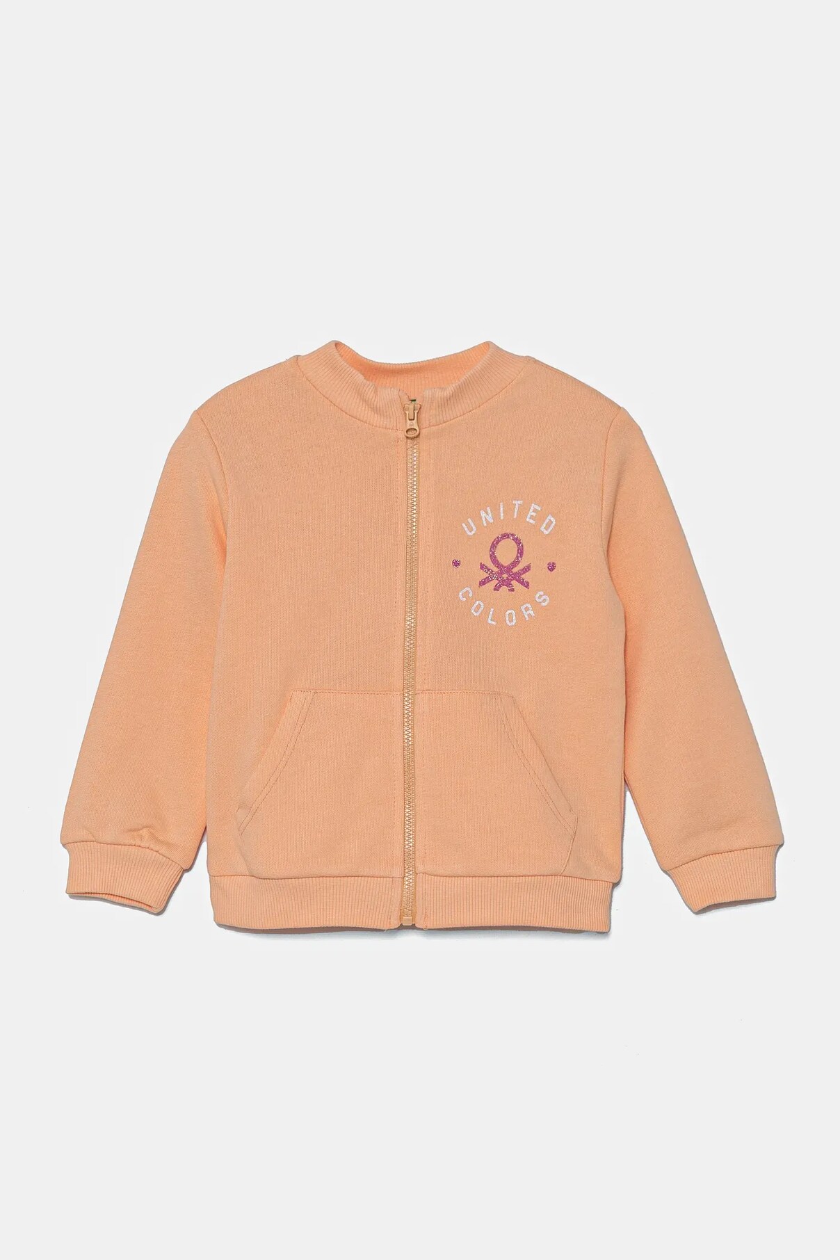 Детская хлопковая толстовка United Colors Of Benetton, оранжевый
Детская хлопковая толстовка United Colors Of Benetton, оранжевый