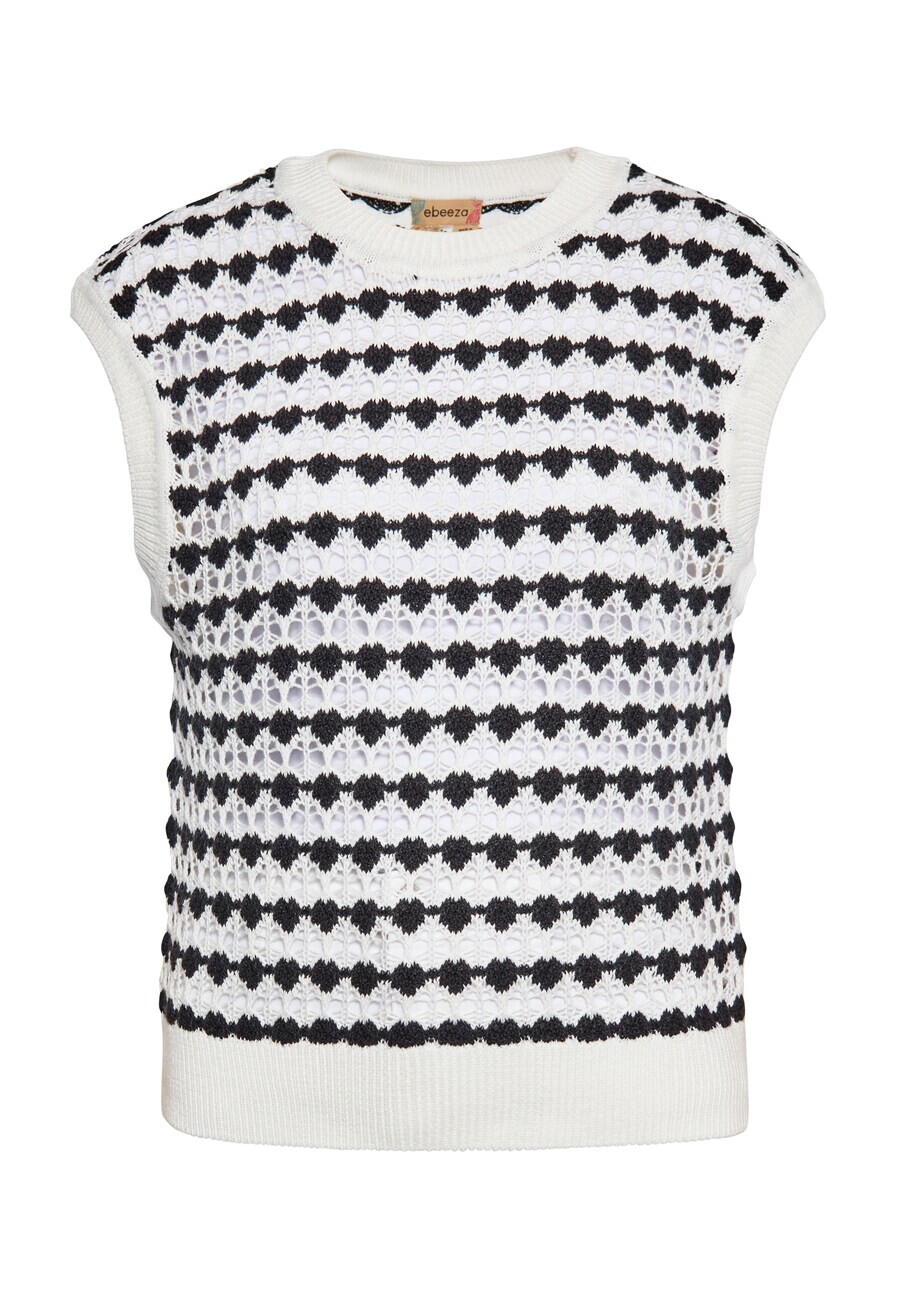 Тонкий вязаный свитер ebeeza Sweater, белый
Тонкий вязаный свитер ebeeza Sweater, белый