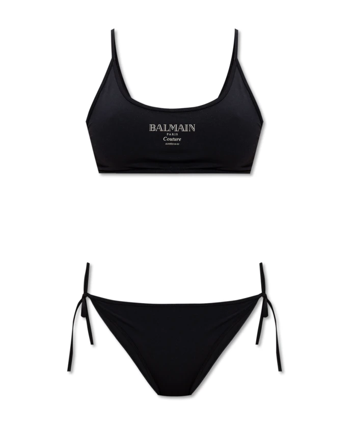 Купальник из двух частей Balmain, черный
Купальник из двух частей Balmain, черный