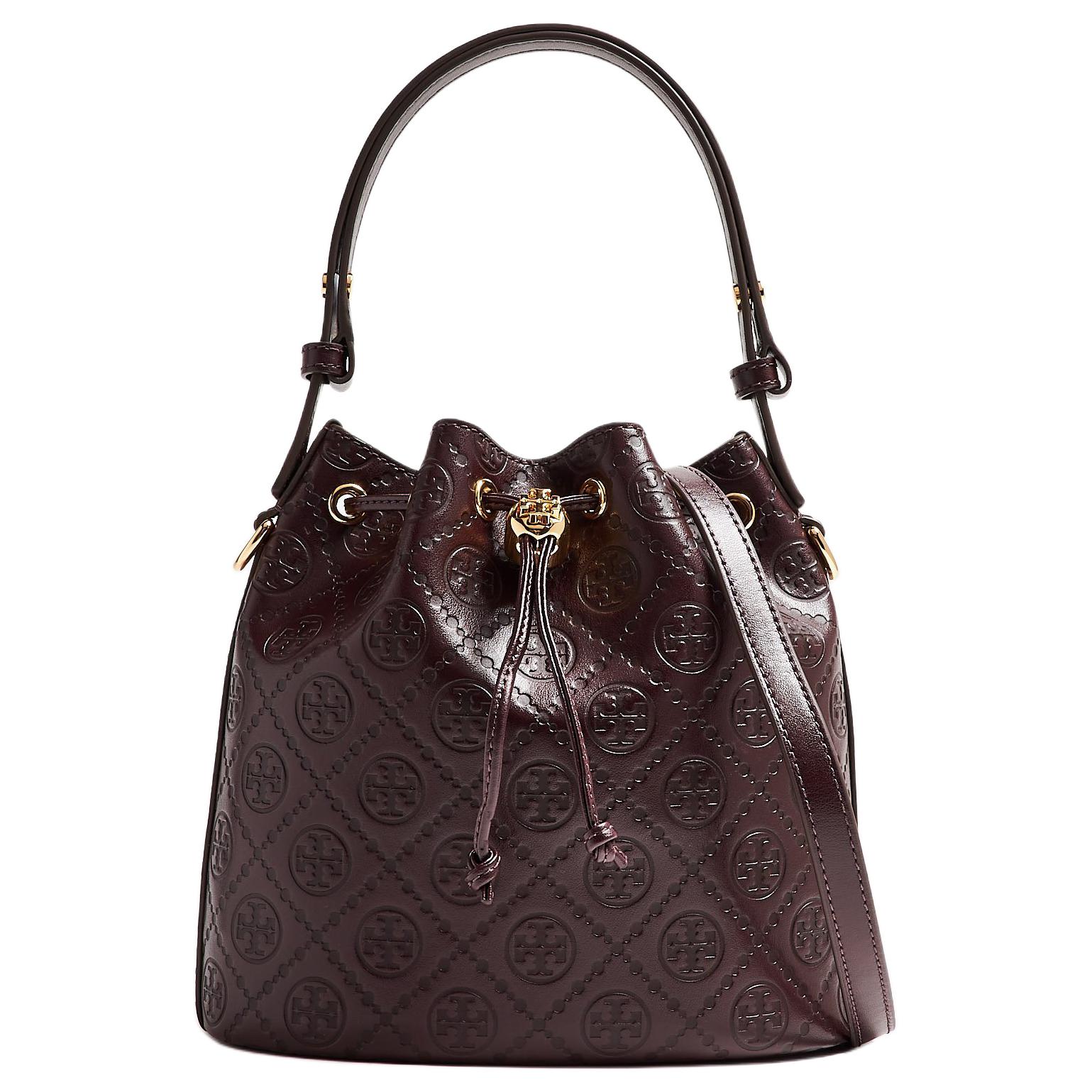 Сумка через плечо T Monogram из кожи, сумка-ведро, кроссбоди, женская сумка темно-бордового цвета TORY BURCH
Сумка через плечо T Monogram из кожи, сумка-ведро, кроссбоди, женская сумка темно-бордового цвета TORY BURCH