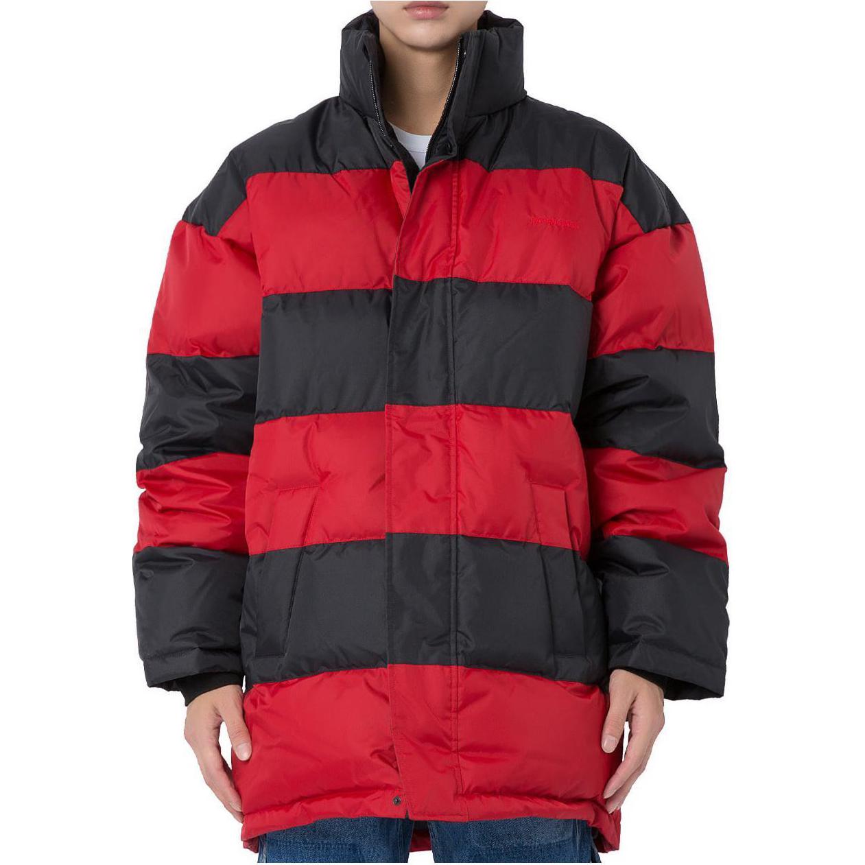 Balenciaga Пуховик мужской черно-красный, Black Red 
Balenciaga Пуховик мужской черно-красный, Black Red