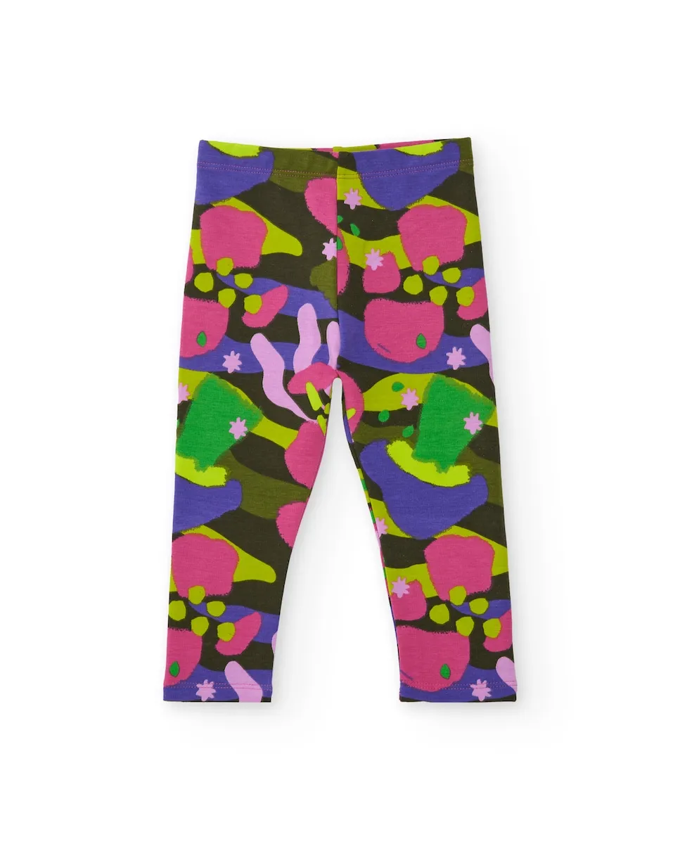 Многоцветные леггинсы для девочки с абстрактным принтом в ярких тонах Tuc tuc
Многоцветные леггинсы для девочки с абстрактным принтом в ярких тонах Tuc tuc