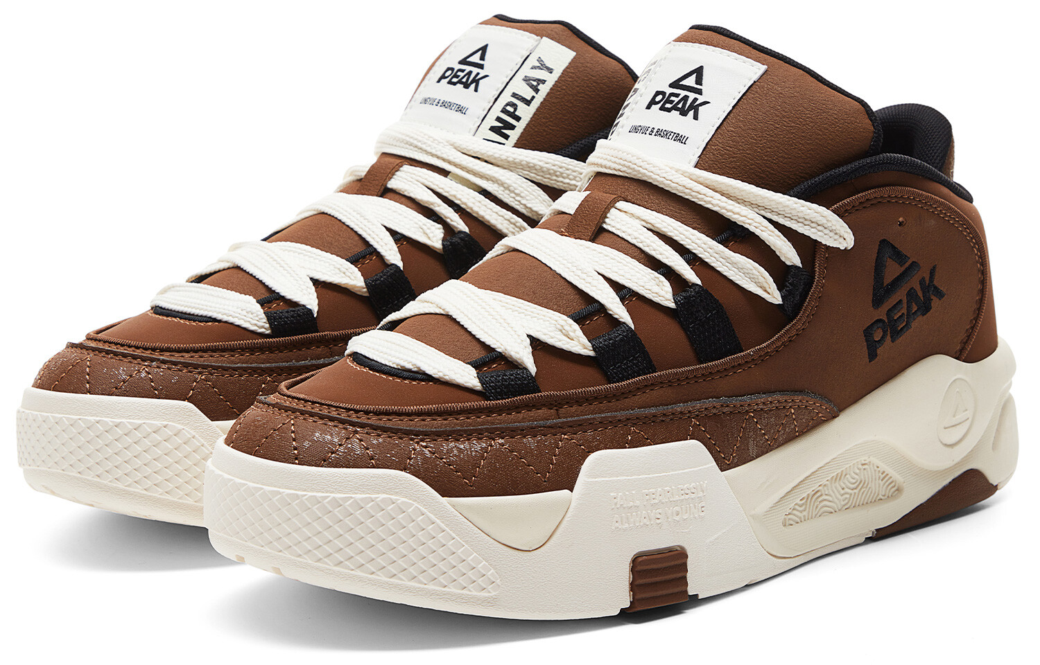 Кроссовки PEAK Skateboarding Shoes Men Low-top Copper-brown, коричневый
Кроссовки PEAK Skateboarding Shoes Men Low-top Copper-brown, коричневый