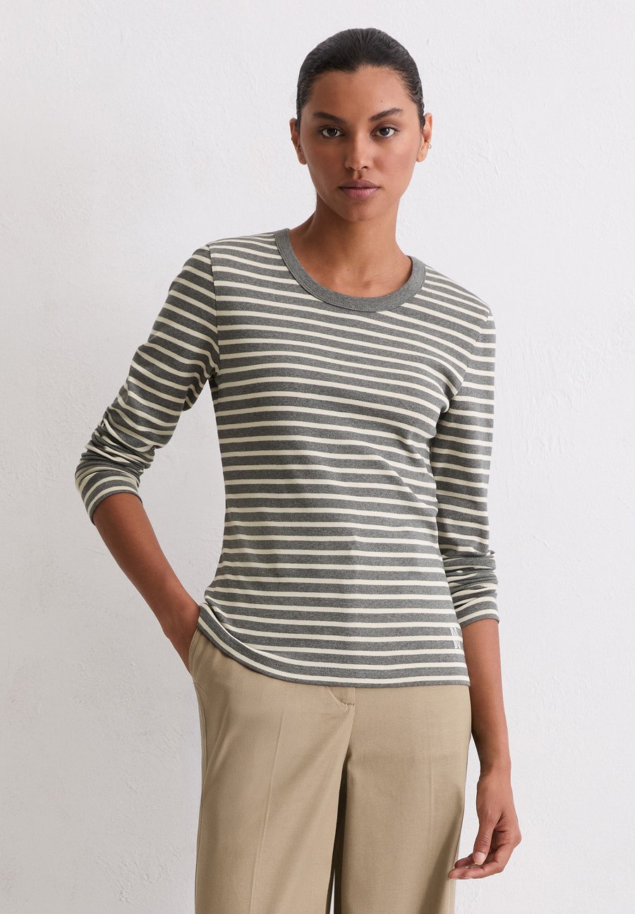 Топ Marc O'Polo CREW NECK STRIPED, Dark Grey
Топ Marc O'Polo CREW NECK STRIPED, Dark Grey