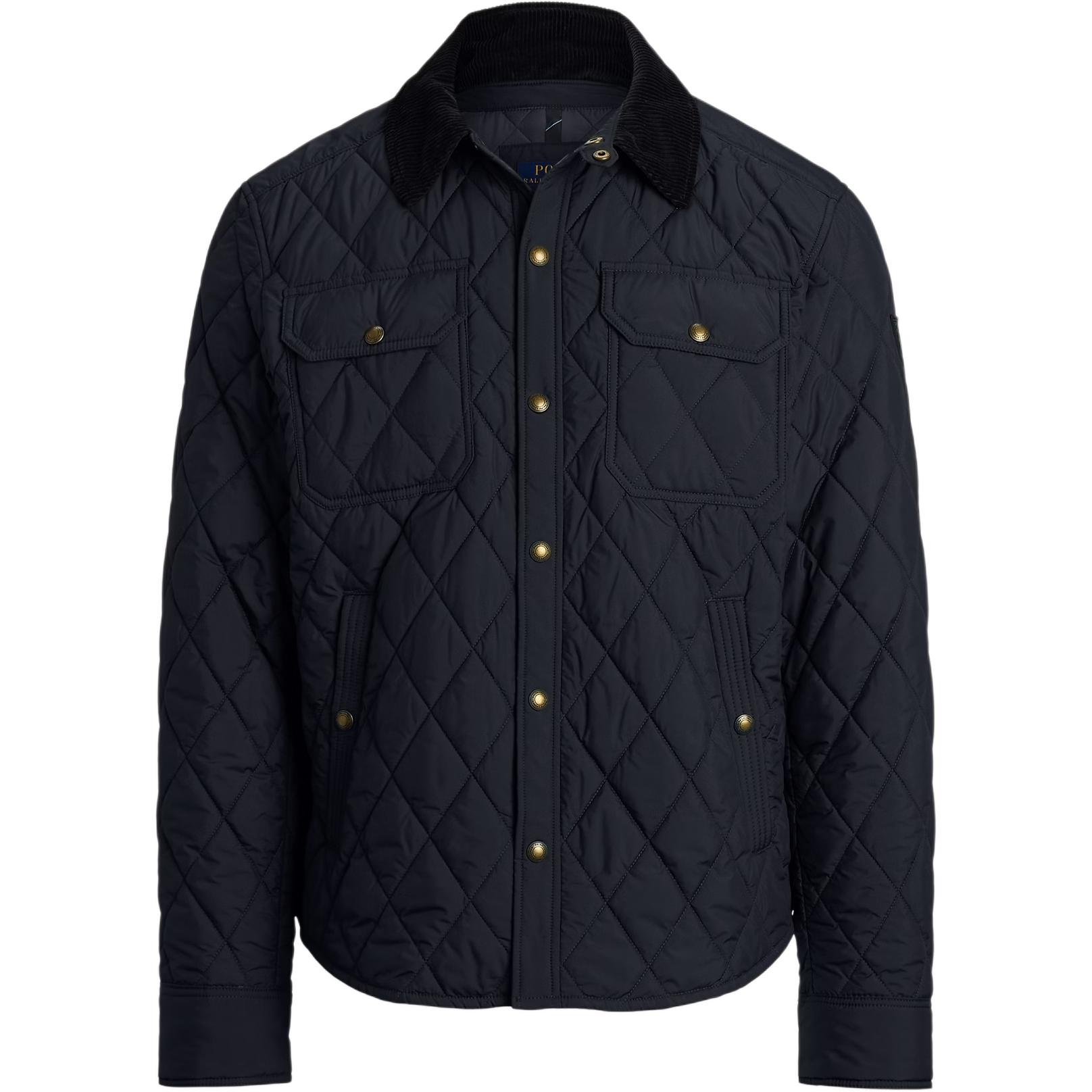 Стеганая куртка с вельветовым воротником Polo Ralph Lauren, черный
Стеганая куртка с вельветовым воротником Polo Ralph Lauren, черный