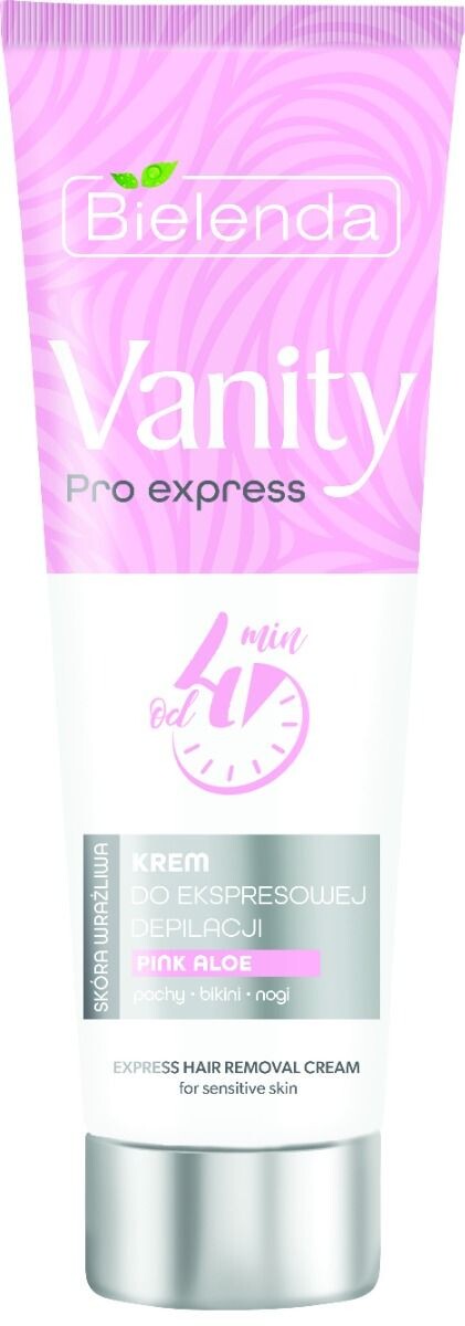 Крем для депиляции Bielenda Vanity Pro Express Pink Aloe, 75 мл
Крем для депиляции Bielenda Vanity Pro Express Pink Aloe, 75 мл