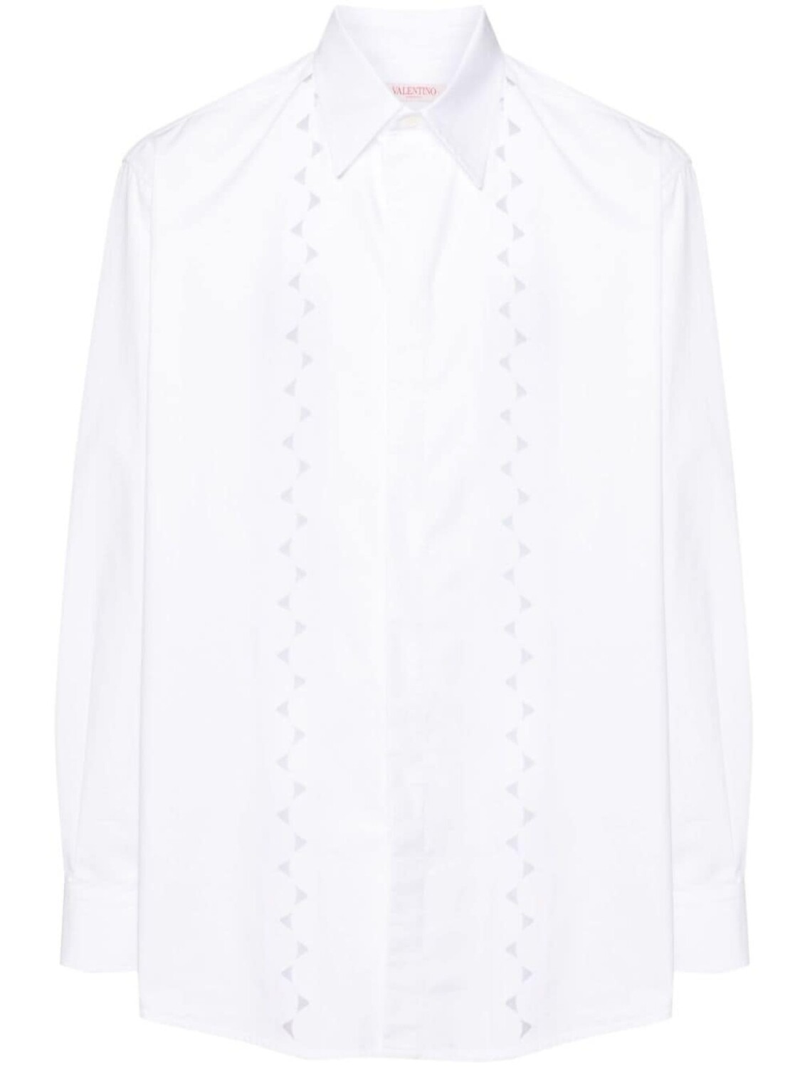 Valentino Garavani рубашка с фестонами, белый
Valentino Garavani рубашка с фестонами, белый