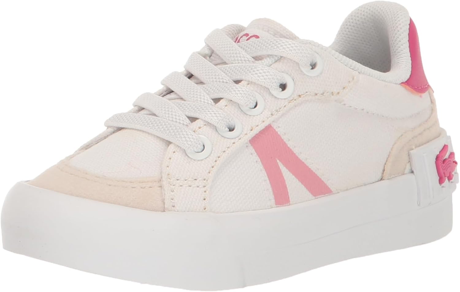 Детские кроссовки Lacoste L004, White/Pink
Детские кроссовки Lacoste L004, White/Pink