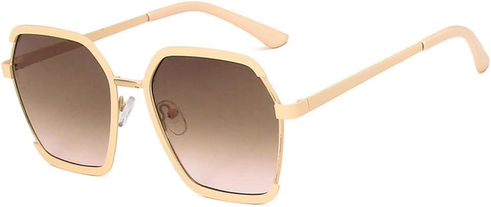 Большие женские солнцезащитные очки для активного отдыха, мужские металлические солнцезащитные очки в полуободковой оправе, женские солнцезащитные очки для путешествий, очки с защитой от УФ-излучения UV400 generic, Beige Tea Pink
Большие женские солнцезащитные очки для активного отдыха, мужские металлические солнцезащитные очки в полуободковой оправе, женские солнцезащитные очки для путешествий, очки с защитой от УФ-излучения UV400 generic, Beige Tea Pink