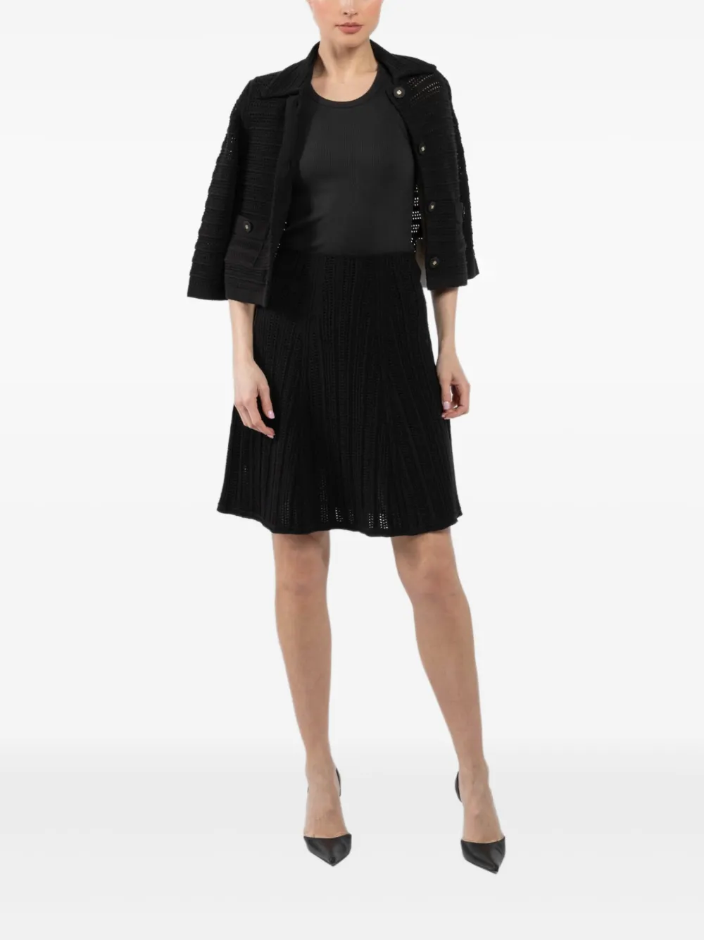 Фактурная юбка мини Dorothee Schumacher, черный
Фактурная юбка мини Dorothee Schumacher, черный