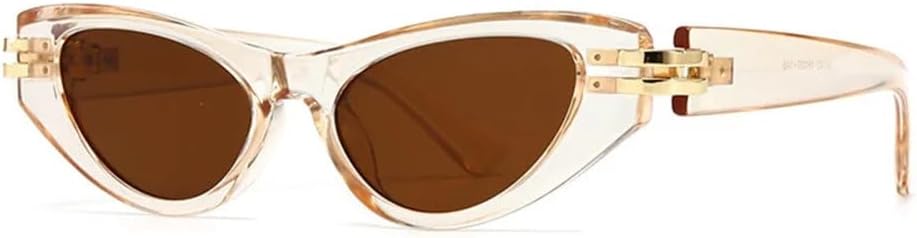 Роскошные солнцезащитные очки «кошачий глаз» в маленькой оправе для женщин и мужчин, винтажные, сексуальные, популярные женские очки с защитой от УФ-излучения UV400 generic, Champagne Tea
Роскошные солнцезащитные очки «кошачий глаз» в маленькой оправе для женщин и мужчин, винтажные, сексуальные, популярные женские очки с защитой от УФ-излучения UV400 generic, Champagne Tea