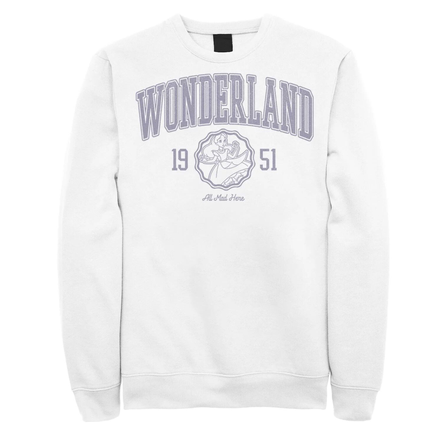 Мужской синий студенческий свитшот Disney Alice In Wonderland 1951 Licensed Character
Мужской синий студенческий свитшот Disney Alice In Wonderland 1951 Licensed Character