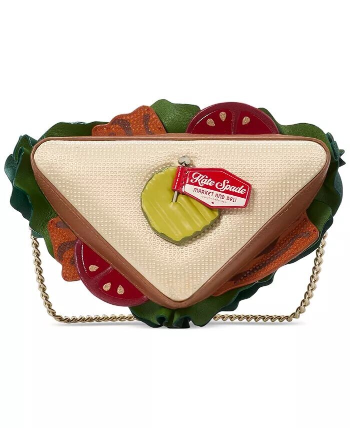 Кожаная микро-сумка через плечо Glamwich с украшением Kate Spade New York, мультиколор
Кожаная микро-сумка через плечо Glamwich с украшением Kate Spade New York, мультиколор