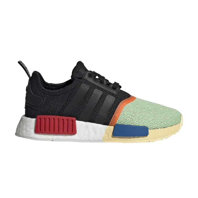 Кроссовки adidas NMD_R1 J 'Black Multi', разноцветный
Кроссовки adidas NMD_R1 J 'Black Multi', разноцветный