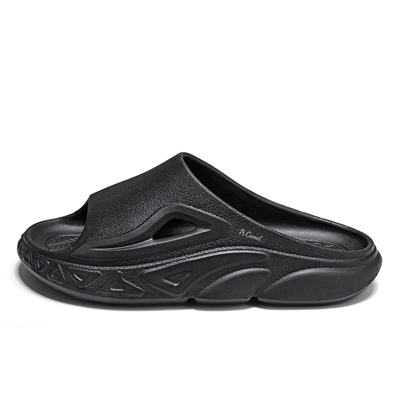 Тапочки-слайды мужские с амортизацией и износостойкостью PROTECTCAMEL, Black 
Тапочки-слайды мужские с амортизацией и износостойкостью PROTECTCAMEL, Black