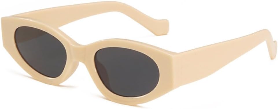 Винтажные маленькие солнцезащитные очки «кошачий глаз» для женщин и мужчин, модные, в стиле панк, зеленые, овальные, с защитой от УФ-излучения UV400 WNCKSQ, Beige-black
Винтажные маленькие солнцезащитные очки «кошачий глаз» для женщин и мужчин, модные, в стиле панк, зеленые, овальные, с защитой от УФ-излучения UV400 WNCKSQ, Beige-black